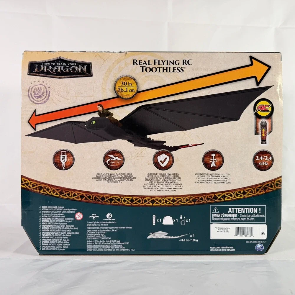 How to Train Your Dragon Real Flying RC Toothless Drone
